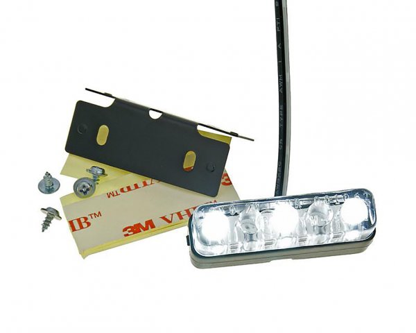 Luz de matrícula LED Mini -101 OCTANE- universal