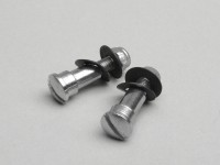 Pair of screws (brake lever + clutch lever) -OEM QUALITY- Vespa 125 VNB3T-6T, 150 VB1T, VBA1T, VBB1T-2T, GL, GS150 / GS3 VS2T-5T, GS160 / GS4 (VSB1T) VSB1T