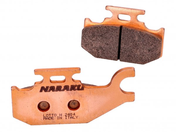 Pastillas de freno -NARAKU- Sinter para Yamaha 660 YXR FAR/FAS Rhino (4x4), 700 YFM Raptor, 700 YFM RY