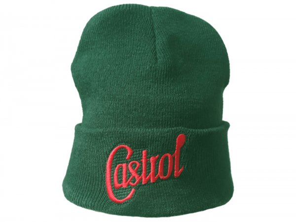 Bonnet -CASTROL, Classic- vert - One Size