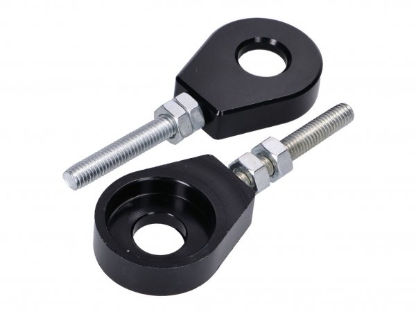chain tensioner set -101 OCTANE- aluminum black anodized 12mm