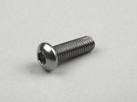 Allen screw flat head -ISO 7380- M6 x 20 - stainless steel
