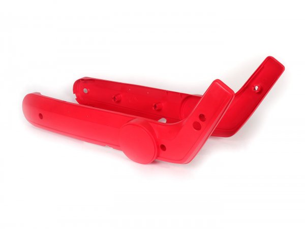 Side panel -CIF-Piaggio Ciao PX without variator, red