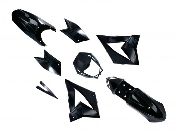Verkleidung Kit komplett schwarz -101 OCTANE- für CPI SX, SM, Beeline