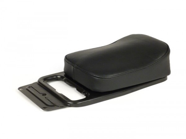 Rear cushion luggage rack set -OEM QUALITY (23x30x9cm)- Vespa V50, V90, PV125, ET3 - black