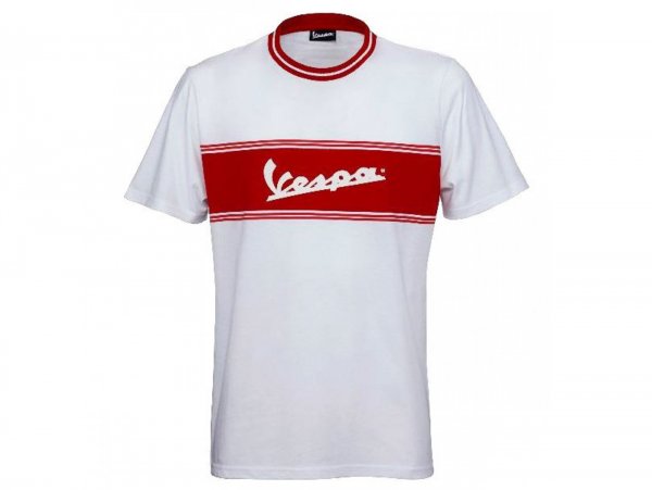 T-Shirt -VESPA "Racing Sixties"- weiß - XXXL