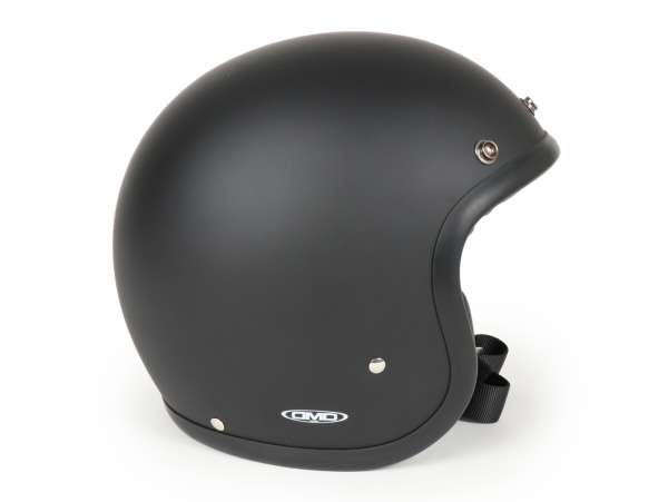 Helmet -DMD Jet Vintage- open face helmet, vintage - Matt Black - S (55-56cm)