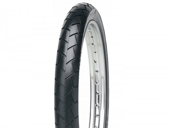 Tyre -MITAS MC11, white wall- 2.25-17 / 2 1/4-17 (old size marking 21x2.25) 39J TT Piaggio Boxer 2