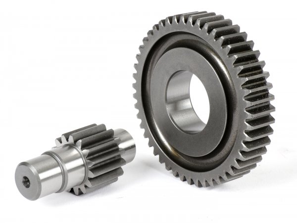 Secondary gears -MALOSSI- Piaggio 50cc 4T- 15/47 = 1:3,13 - Ø 17 - VESPA S 50 4T 4V, LX 50 4T 4V, ET4 50, PIAGGIO Zip 50 4T