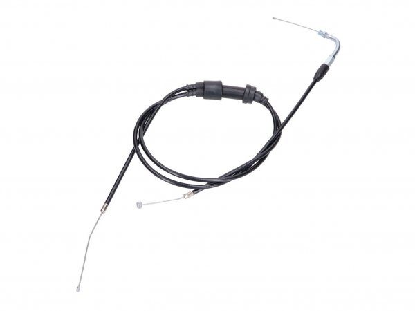 Cable del acelerador -NARAKU- PTFE rosca corta para Aprilia RX 50 06-10, SX 50, Derbi Senda 05-10, Gilera SMT 06-10