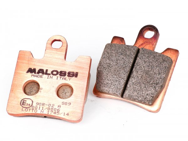 Brake pads -MALOSSI- MHR SYNT - homologated 44,5x53,3mm - SUZUKI Burgman AN 250 1996-, Burgman AN 400 -2007