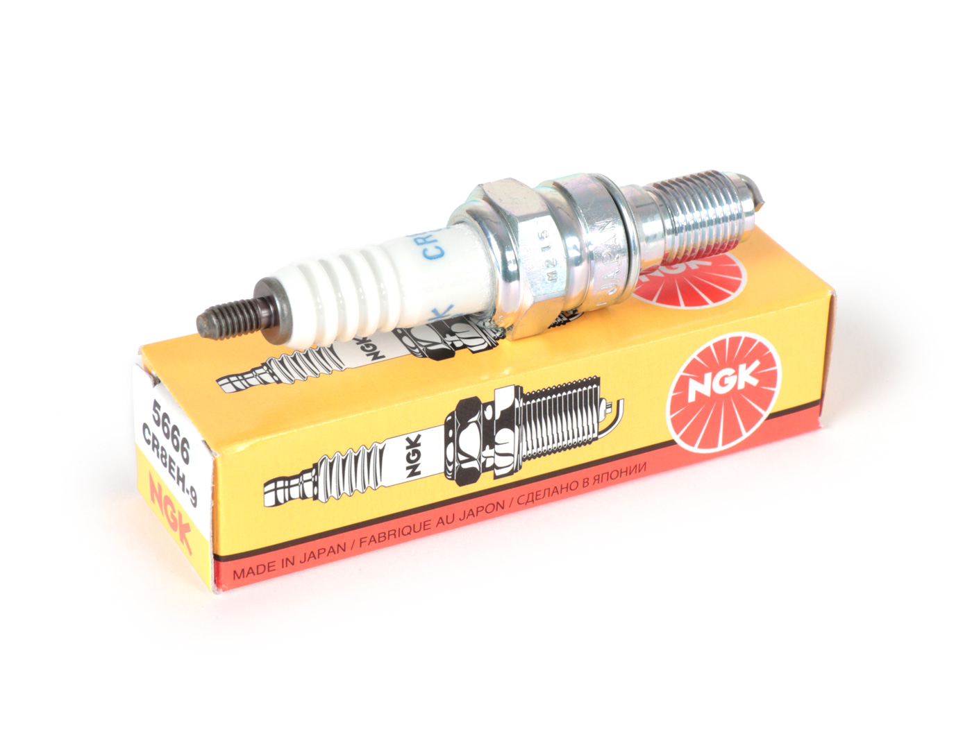 Spark plug -NGK CR EH- CR8EH-9 - LML Star Deluxe 125 - 200, DAELIM Otello  125, Freewing 125, History 125, HONDA Lead 110, Dylan 125, Pantheon 125  JF12, @ 125, Silverwing 125 - 600 | Spark plugs | Ignition | Engines |  Scooter Center