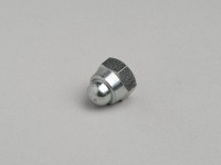 Domed cap nut -DIN 986- M8 x 1.25, SW=14 (used for brake drum Lambretta LI, LIS, SX, TV, DL, GP, J, Lui)