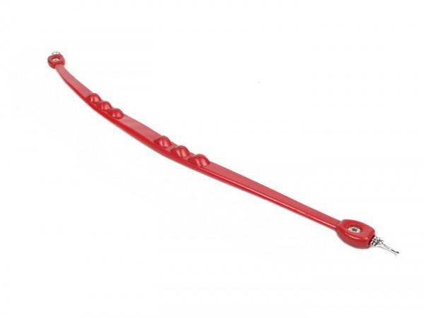 Asa sillín -SKY tipo Biemme 202- Vespa, Lambretta - 50cm - rojo