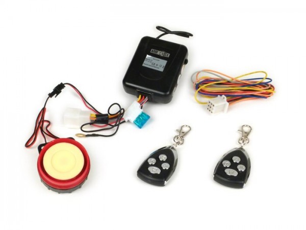 Sistema de alarma con mando a distancia -ARMLOCK- con inmovilizador