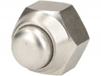 Domed cap nut M16 for rear wheel -LAMBRETTA- LI, LIS, SX, TV (series 2-3), DL, GP - stainless steel
