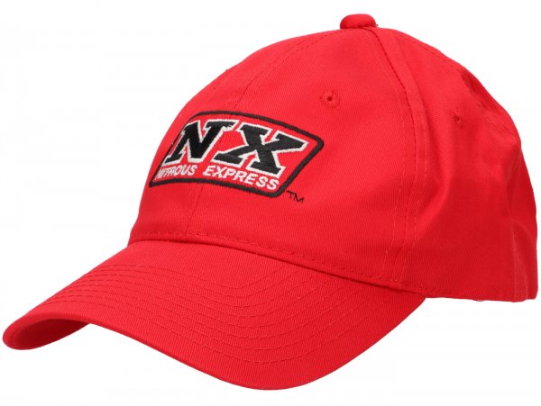 Casquette baseball -NX Nitrous Express- rouge