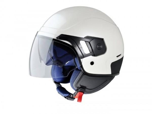 Helmet -VESPA PJ- open face helmet, pearl white - XS (52-54cm)