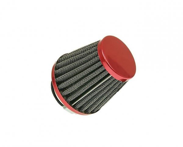 air filter -101 OCTANE- Power 38mm carburetor connection red