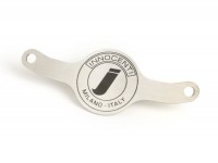 Anagrama cubredirección -LAMBRETTA- emblema Innocenti - Lambretta C 125 - aluminio