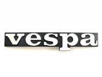 Targhetta / Scritta anteriore allo scudo -VESPA- Vespa - Vespa PX arcobaleno(da anno 1984), Vespa T5 125cc (da anno 1985)