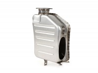 Caja filtro de aire -SPAQ Big Bore- Lambretta LI (serie 3), LIS, SX, TV (serie 3), DL, GP - acero no pintado