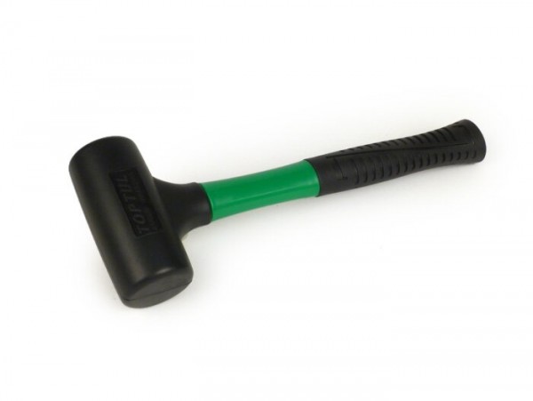Rubber hammer, recoilless -TOPTUL Ø=50mm, 910g-
