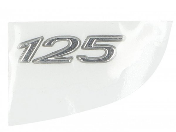 Badge for toolbox -PIAGGIO- 125 - Vespa Primavera 125 (ZAPMA1100, ZAPMA1101, ZAPMD1100), Vespa Sprint 125 (ZAPMA1300, ZAPMA1301, ZAPMD1101)