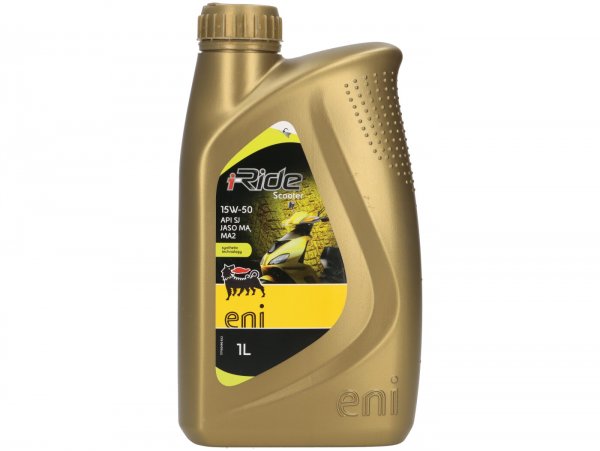 Oil -ENI (AGIP) I-Ride PG- 4-stroke SAE 15W-50 synthetic - 1000ml