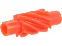 Ingranaggio rinvio contachilometri -BGM ORIGINAL- Vespa 8 denti, l= 31mm, 2,7mm rettangolo,rosso(usato in Vespa V50, V90, PV125, ET3)