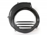 Flywheel cover -CIF carbon look- Vespa PX80, PX125, PX150, PX200 - models with electric starter