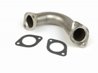 Exhaust manifold -BGM PRO- Piaggio 125-180cc 2-stroke - stainless steel