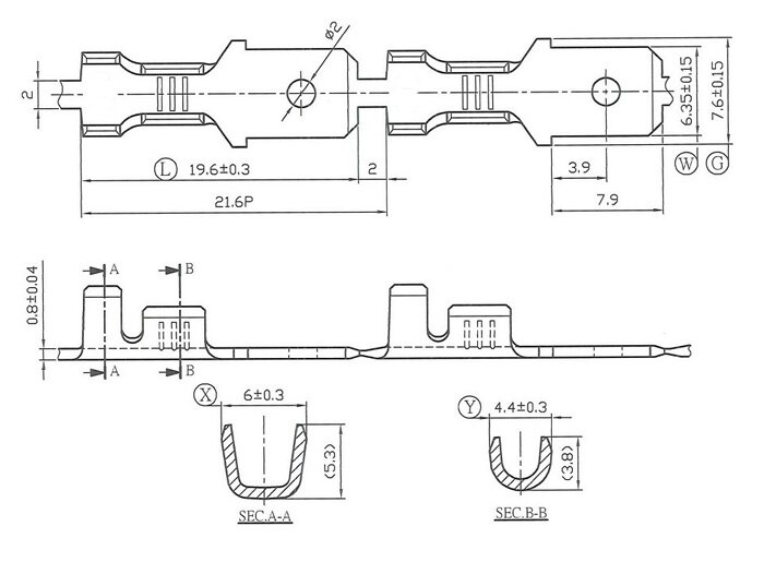 Kabelschuh -Flachstecker 6,3mm Ø=1,0-1,5mm²- DIN 46248 - 10stk., Elektrik, Werkstattbedarf