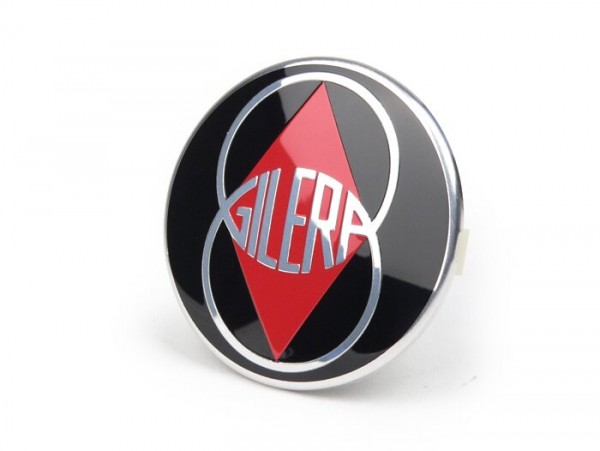 Badge horn cover -GILERA- Gilera Emblem - Runner (since 2006) (ZAPC461, ZAPC462, ZAPM461, ZAPM462, ZAPM463, ZAPM464)