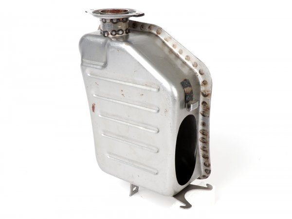 Air filter box -SPAQ- Lambretta LI (series 3), LIS, SX, TV (series 3), DL, GP - unpainted steel