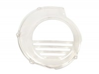 Flywheel cover -RICAMBIO RAPIDO- Vespa PX80, PX125, PX150 - transparent- models with electric starter