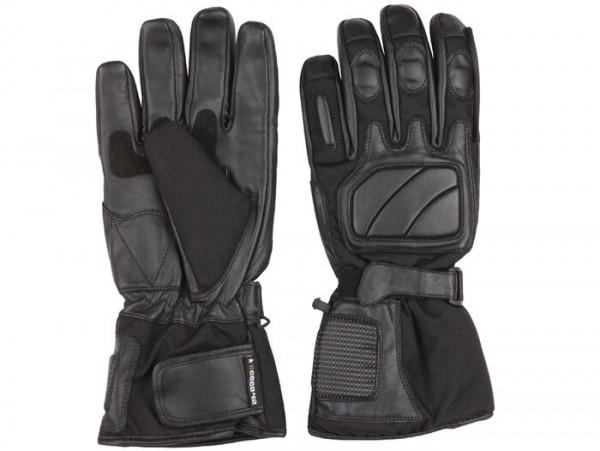 Gloves -SCEED 42 Freeze- leather with mambrane, black - 12