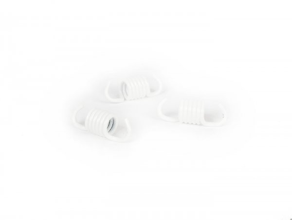 Clutch spring set reinforced -MALOSSI- for Malossi Delta/Fly Clutch Ø=1,6mm white