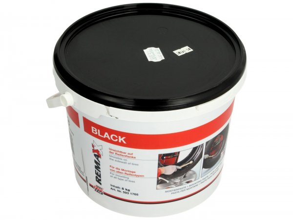 Pasta de montaje de neumáticos, negro -ECON- 5 kg