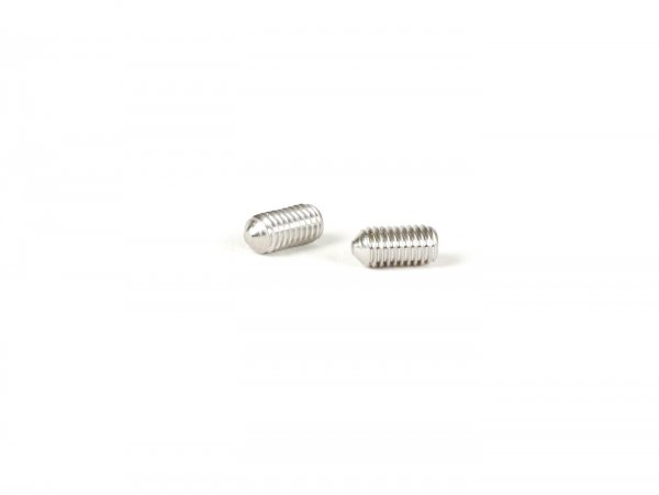 Headless screw, Allen -DIN 914- M3 x 6mm - VA (stainless steel), 2 pieces