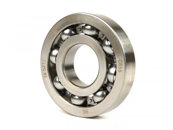 Ball bearing for crankshaft -MALOSSI Sport- 613912 (25x62x12mm) - C4, ball Ø=10.3mm - (used for crankshaft, drive side Vespa PX, T5 125cc, Rally180, Rally200, Sprint, GS150 / GS3, VNA, VNB, VBA)