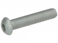 Allen screw flat head -ISO 7380- M6 x 30mm (stiffness 10.9) - (used for brake disc Piaggio, Gilera)