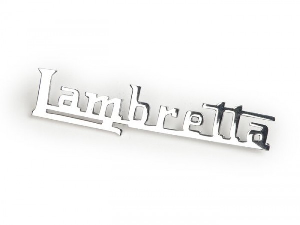 Targhetta / Scritta anteriore allo scudo -JOCKEYS BOXENSTOP- Lambretta - LI 125, LI 150 (Serie 2, Serveta/Eibar, Spanien)
