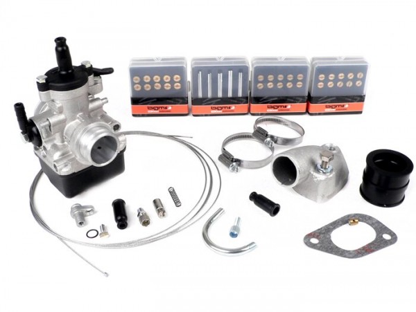 Kit carburador -MRB Dellorto- 25 Dellorto PHBL Lambretta LI, LIS, SX, TV (series 2-3), DL, GP - motores 200-250cc