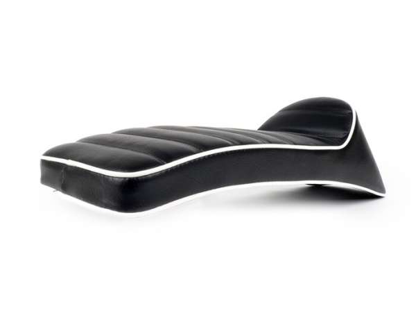 Seat -LAMBRETTA Corsa- Lambretta LI, LI S, SX, TV, DL, GP - black/white