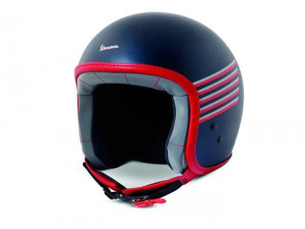 Casque -VESPA casque jet Graphic- bleu XL (61-62 cm)