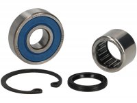 Front hub bearing set (ball bearing and needle roller bearing) -VESPA- PX (-1982) - Ø=16mm