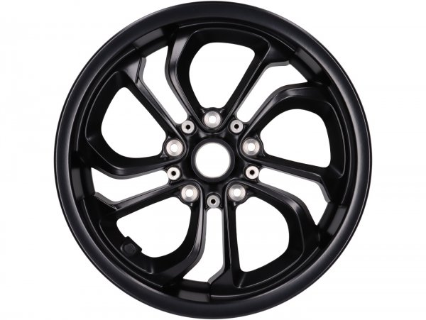 Wheel rim front 3.00x12 -PIAGGIO- Vespa GTV HPE 300 RST 2023 Euro 5 keyless ABS 4T 4V LC (ZAPMD3108) - matt black