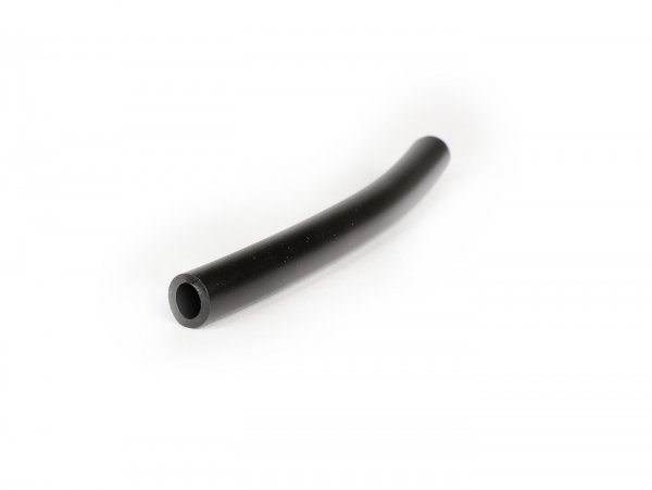 Manguera -MALOSSI- PVC, negra, Ø interior = 6mm, Ø exterior = 9mm, longitud = 80mm