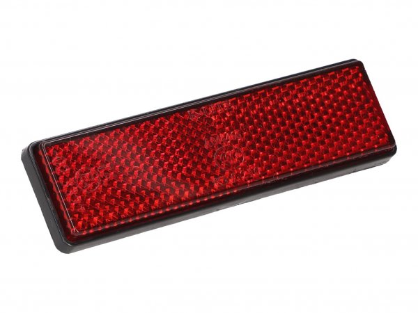 reflector -101 OCTANE- 94x28mm red color, M5 screwable